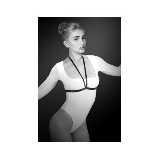 Bijoux Jessica arnés de busto elástico negro