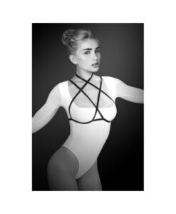 Bijoux Lola arnés de busto elástico negro
