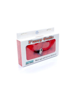 Alternative view of Esposas de peluche suave rojo