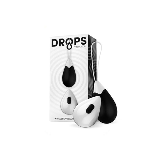 Drops huevo recargable con mando negro