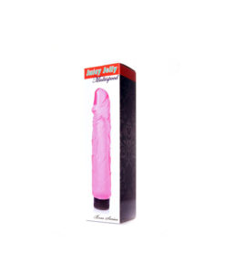 Alternative view of Juicy Jelly vibrador de gelatina rosa