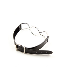 Alternative view of Fetish Addict mordaza con anillo de metal M