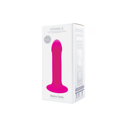 Hitsens 2 dildo termo reactivo fucsia - Imagen 3