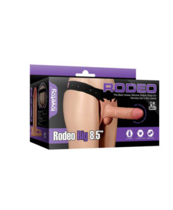 Alternative view of Rodeo 8,5" arnés hueco hiper realista