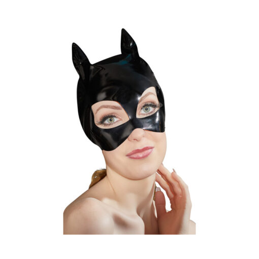 Glossy máscara gato negra - Imagen 4