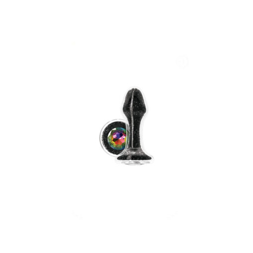 Stardust Swarovski plug anal negro