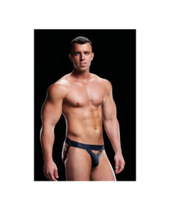 Envy suspensorio con abertura azul marino S/M
