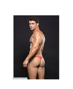 Alternative view of Envy tanga desmontable clásico rojo M/L