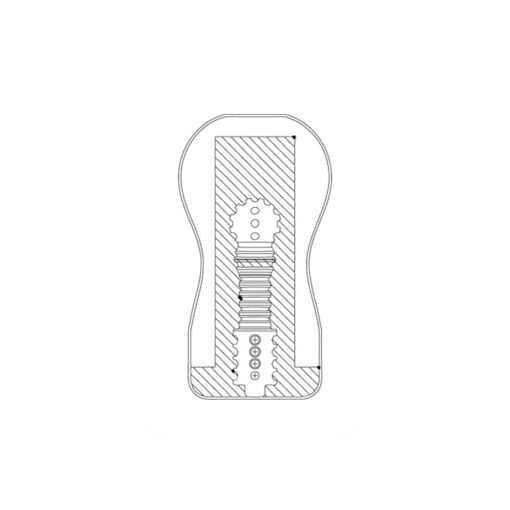 Shots Easy Rider vagina en bote marrón - Imagen 3