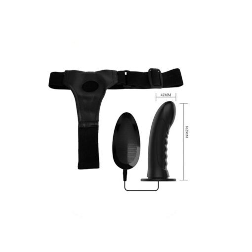 Pretty Love Marvin arnés de silicona hueco con vibración - Imagen 3