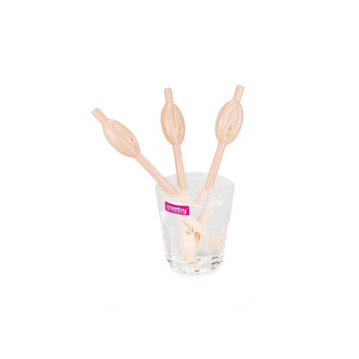 Pack pajitas con forma de chuminos 9 ud - Imagen 2