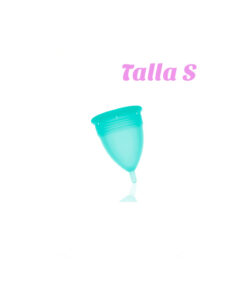 Stercup copa menstrual turquesa S