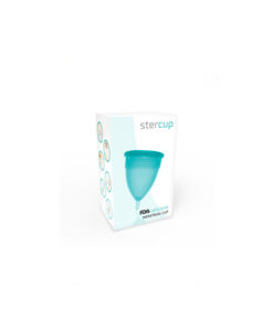 Alternative view of Stercup copa menstrual turquesa S