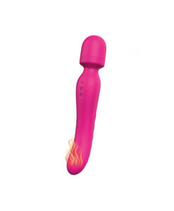 Dreamtoys varita masajeadora con calor y doble motor