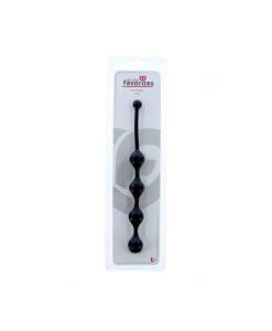 Alternative view of Favorites bolas anales unisex negras M