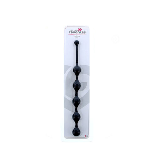 Favorites bolas anales unisex negras L - Imagen 2