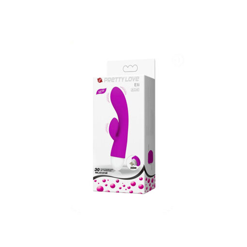 Pretty Love Eli vibrador doble recargable - Imagen 2