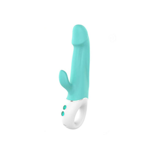 Dreamtoys Ultimate Pleasure vibrador doble motor turquesa