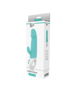 Alternative view of Dreamtoys Ultimate Pleasure vibrador doble motor turquesa