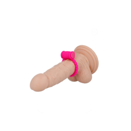 Casual Love anillo vibrador silicona fucsia - Imagen 3