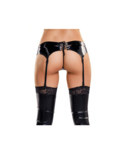 Alternative view of Glossy Almira liguero efecto látex M