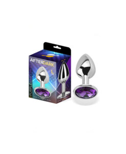 Afterdark plug-joya morado grande