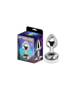 Afterdark plug-joya blanco grande