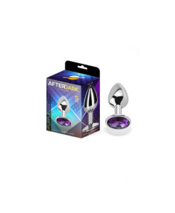 Afterdark plug-joya morado pequeño