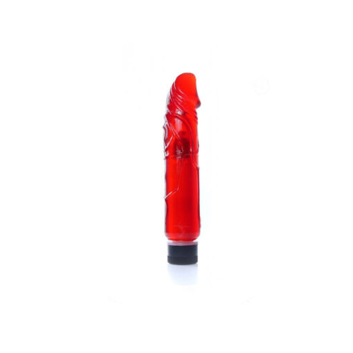 Juicy Jelly vibrador de gelatina rojo