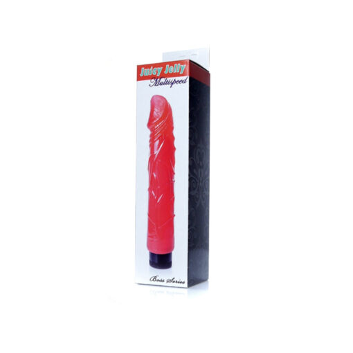Juicy Jelly vibrador de gelatina rojo - Imagen 2
