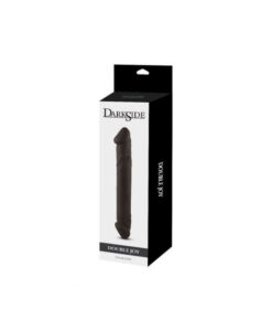 Alternative view of Darkside dildo doble silicona negro