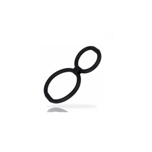 Addicted Toys anillo erector doble negro
