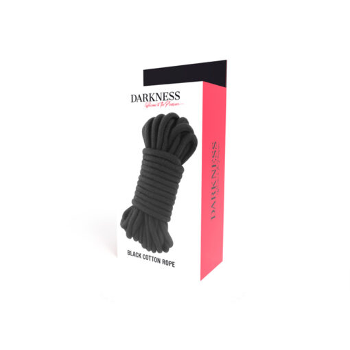 Darkness cuerda de algodón negro 5m - Imagen 2