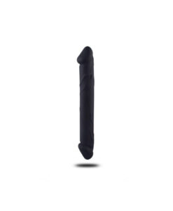 Darkside dildo doble silicona negro