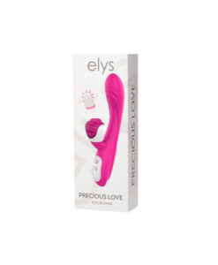 Alternative view of Precious vibrador con lenguas recargable