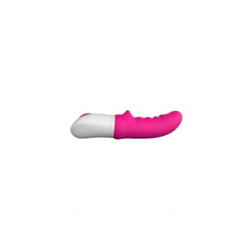 Elys Rinhorn vibrador estriado fucsia - Imagen 4