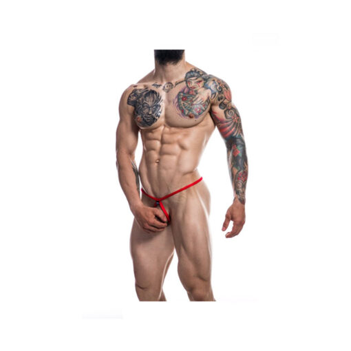 C4M tanga de tiras loopstring rojo M