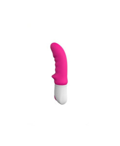 Elys Rinhorn vibrador estriado fucsia