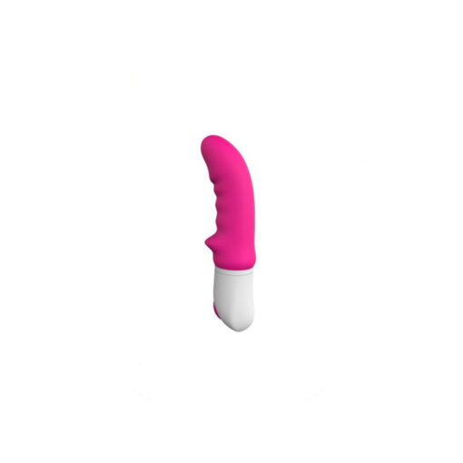 Elys Rinhorn vibrador estriado fucsia