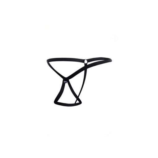 C4M tanga de tiras loopstring negro M - Imagen 3