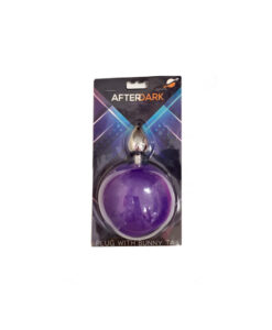 Alternative view of Afterdark plug de metal cola conejo morado