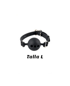 Fetish Addict mordaza de silicona talla L