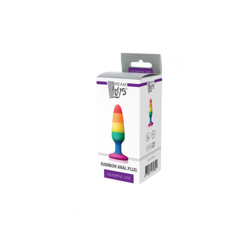 Dreamtoys plug anal arcoiris L - Imagen 2