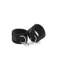 Crushious esposas de velcro con longitud variable negro