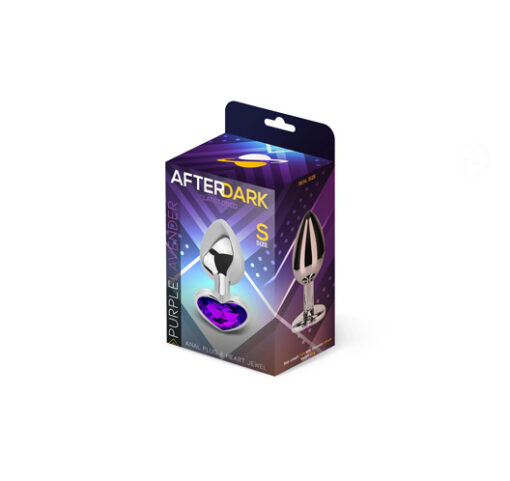 Afterdark plug-joya corazón pequeño morado - Imagen 5