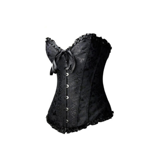 Atenea corset brocado negro 4XL - Imagen 7