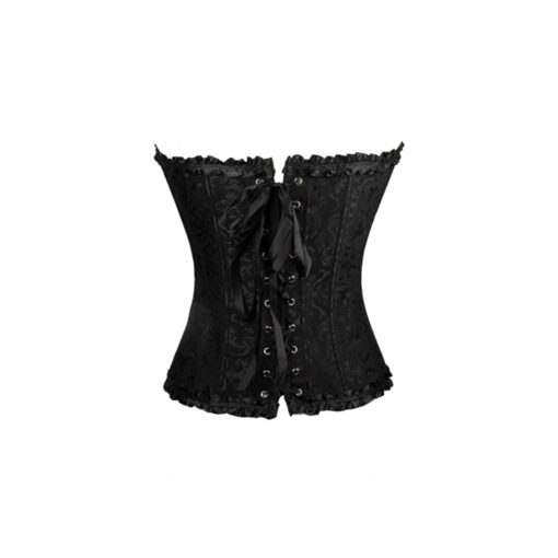 Atenea corset brocado negro 4XL - Imagen 3
