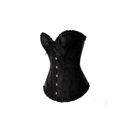 Atenea corset brocado negro 4XL - Imagen 2