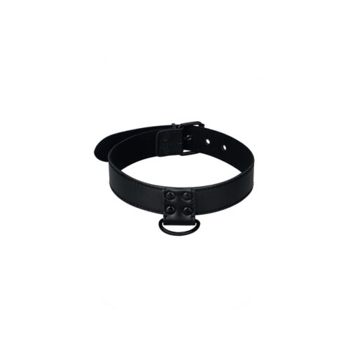 Lovetoy Bondage Fetish collar con cadena negro - Imagen 5