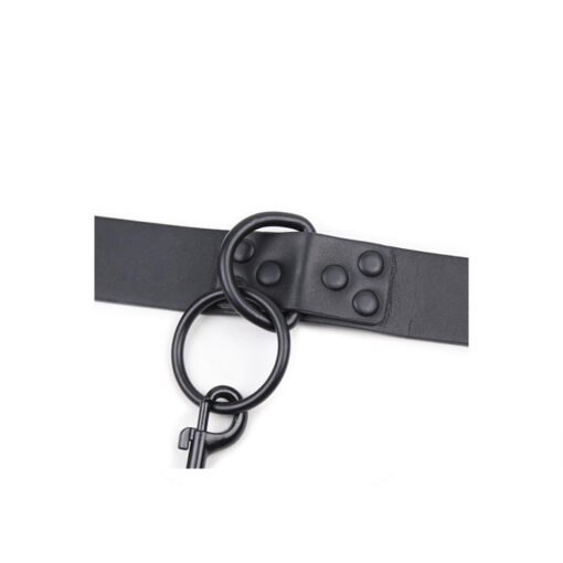 Fetish Addict collar con cadena negro - Imagen 4